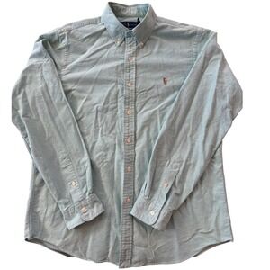 Polo Ralph Lauren Men Classic Fit Oxford Button Down Shirt Light green Size L